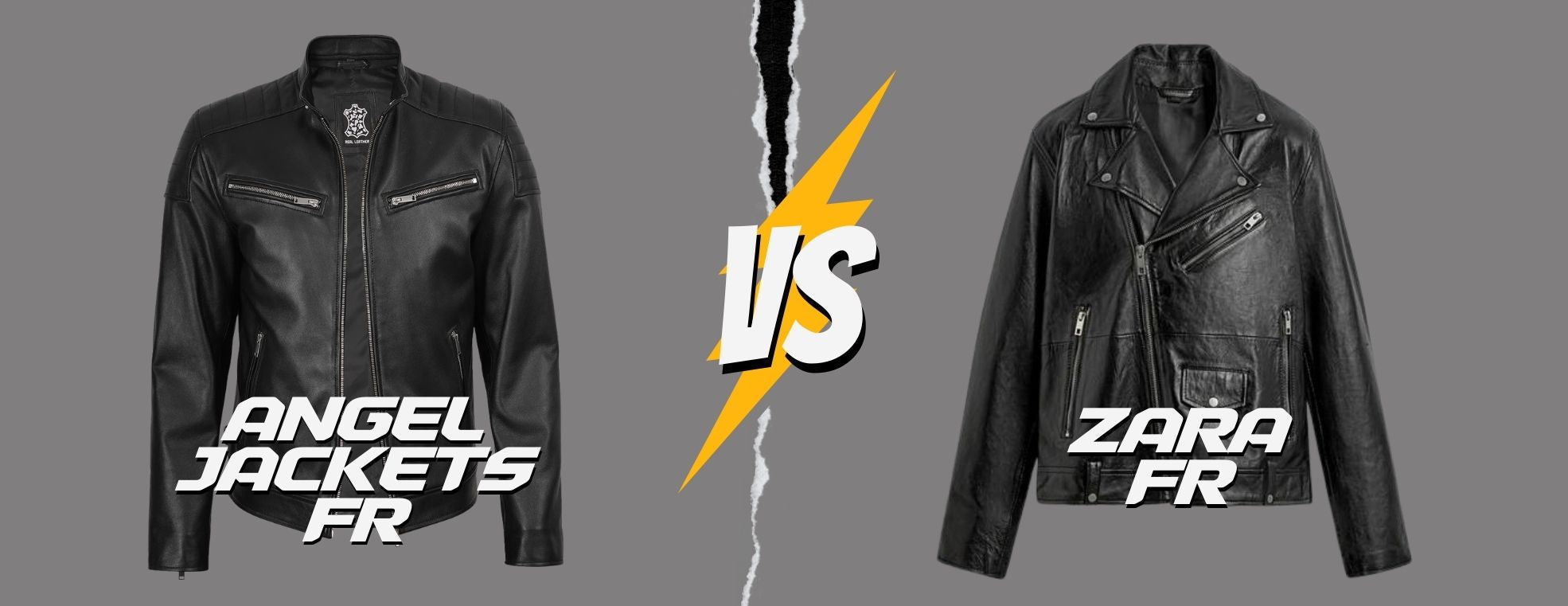 AngelJackets.fr vs Zara.fr : Quelle veste en cuir est faite pour vous ?