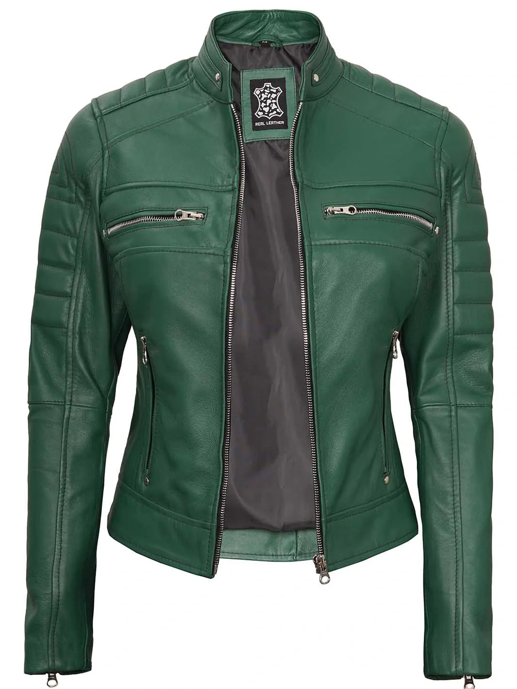 Blouson en cuir Café Racer