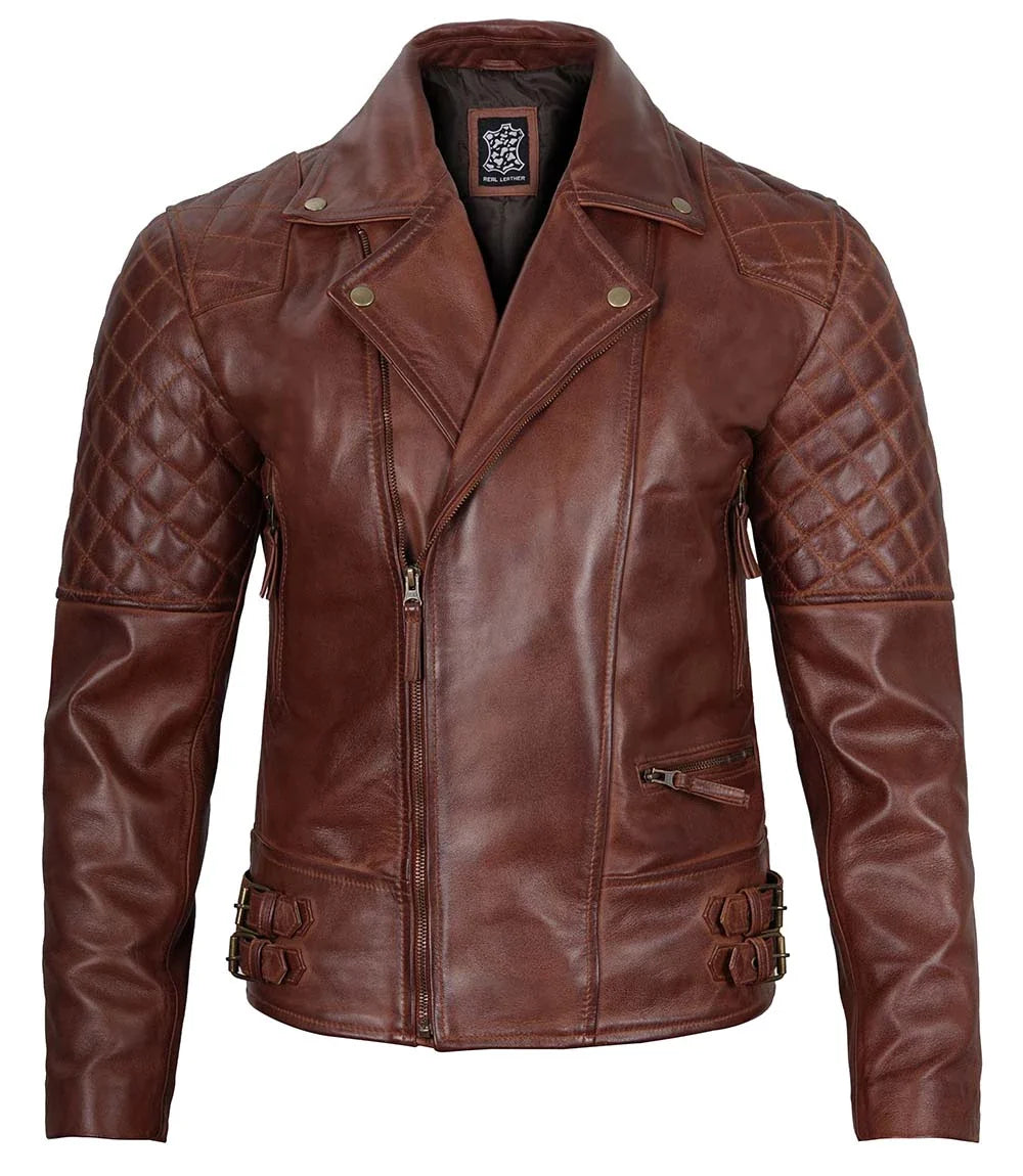 Veste de motard vintage