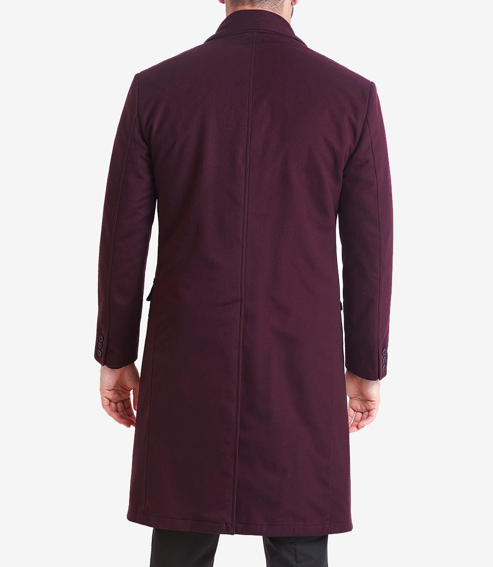Homme Manteau En Laine