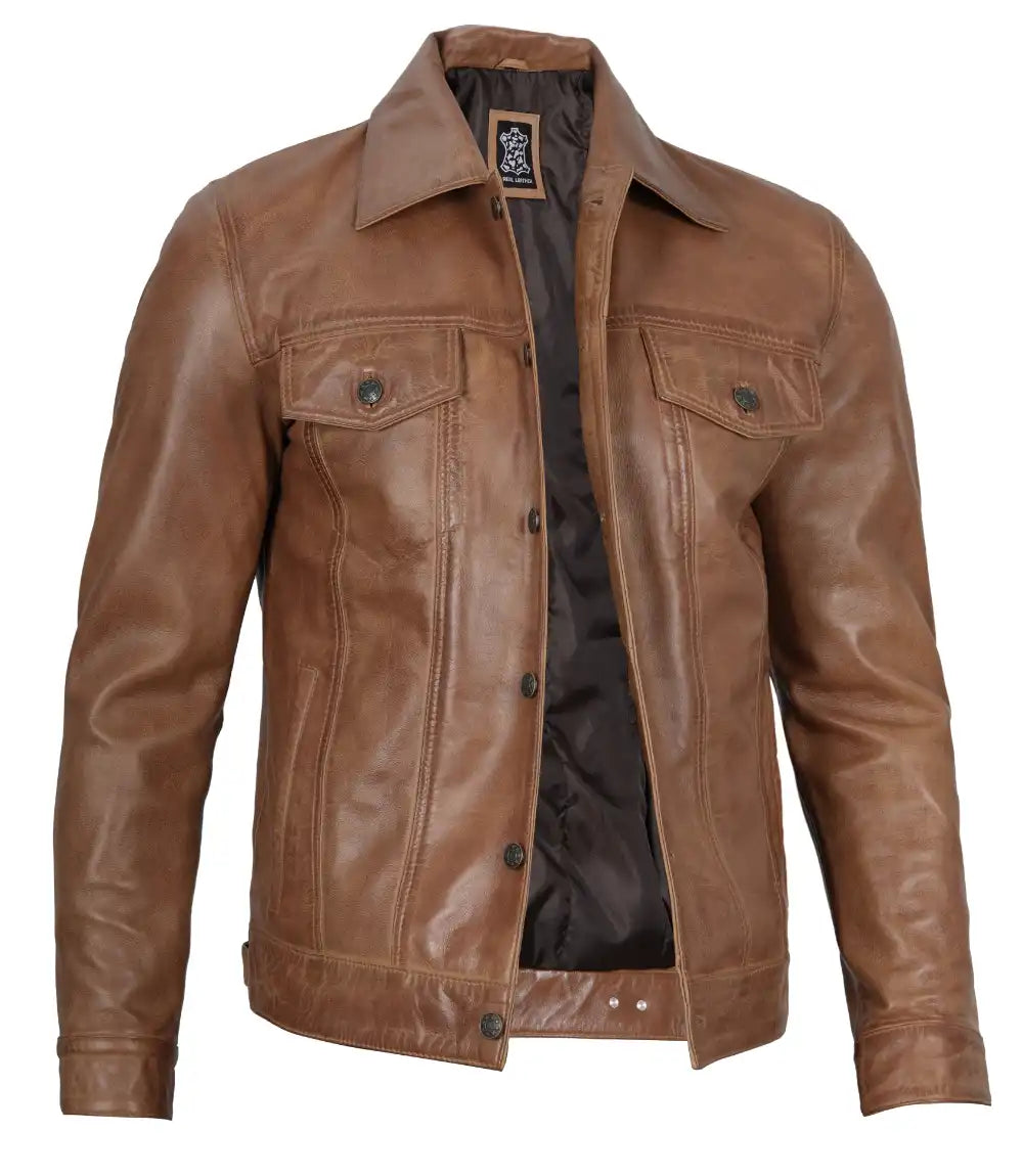 veste camionneur camel